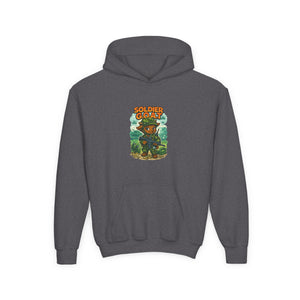 AJ The Soldier G.O.A.T - Youth Heavy Blend Hooded Sweatshirt