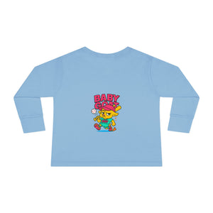 Erin The Slugger - Toddler Long Sleeve Tee