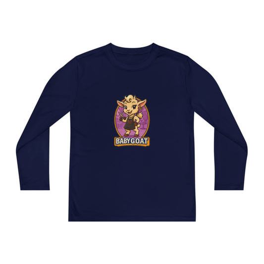 Mary The Hair Stylist - Youth Long Sleeve Competitor Tee