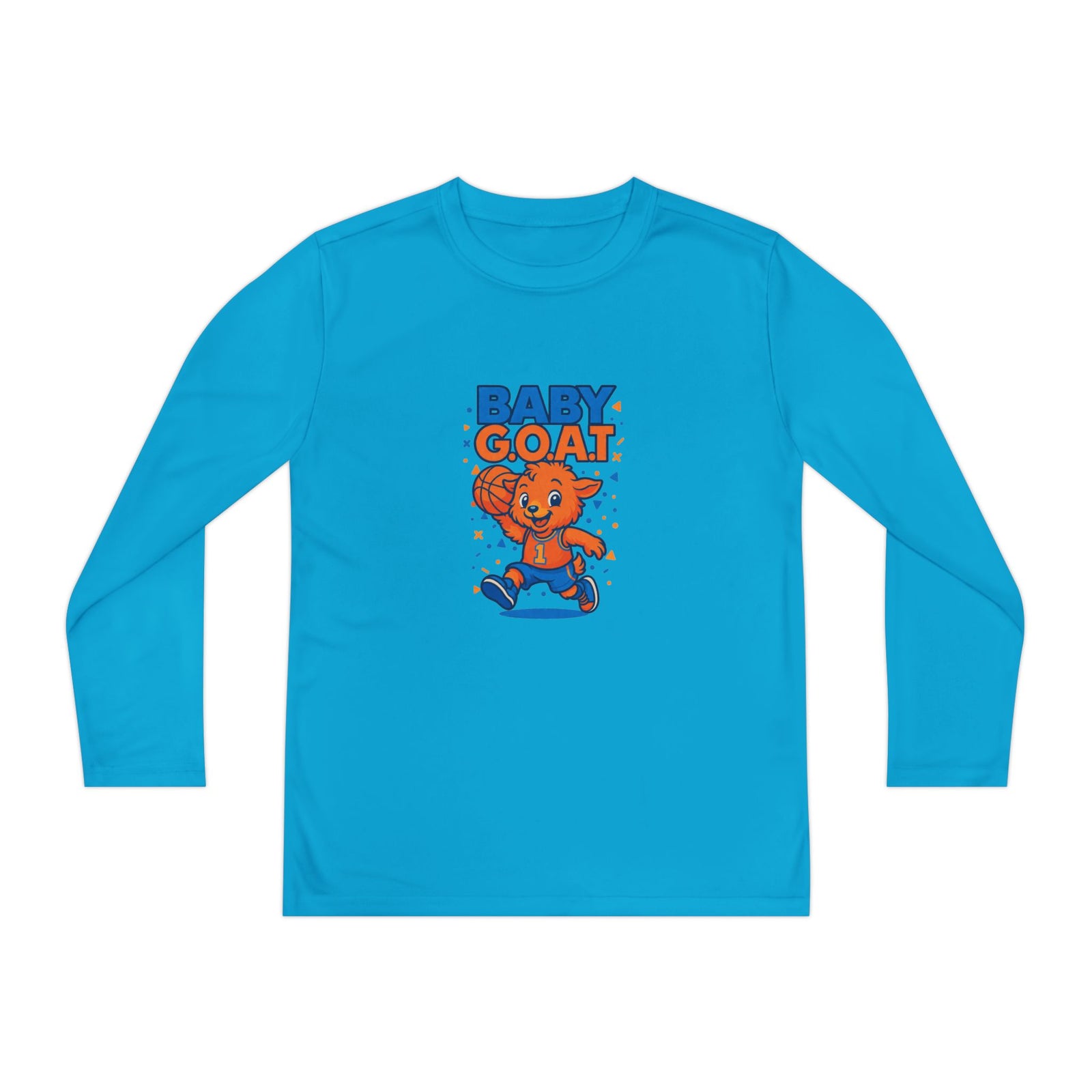 Jordan The G.O.A.T - Youth Long Sleeve Competitor Tee