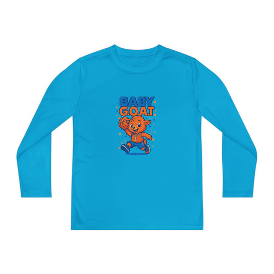 Jordan The G.O.A.T - Youth Long Sleeve Competitor Tee