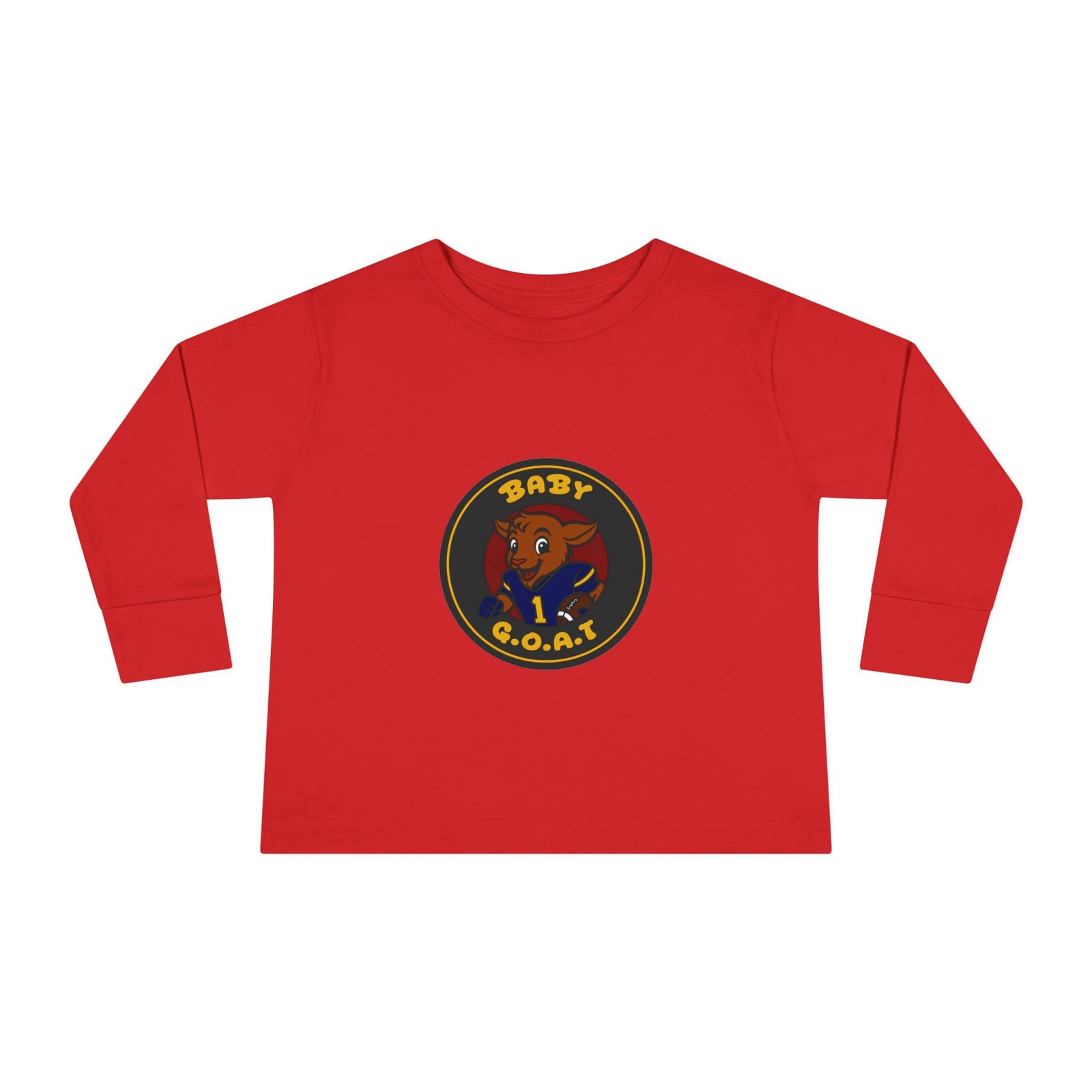 Devon The Touchdown Star - Toddler Long Sleeve Tee