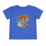 Toddler Tee — Catch Me If You Can Scooter Graphic (On The Go, Always G.O.A.T.)