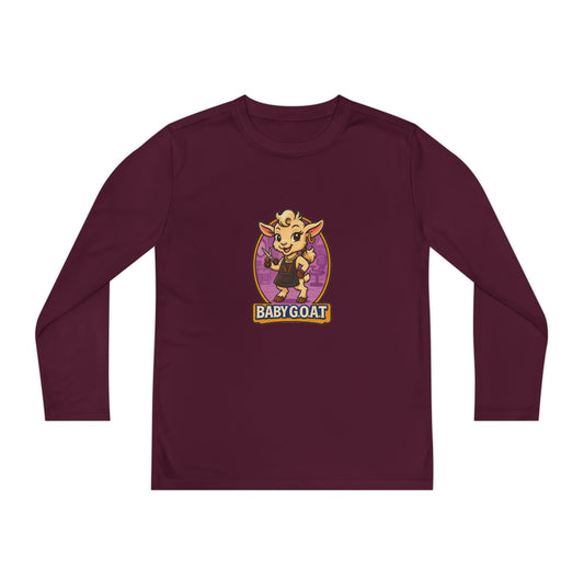 Mary The Hair Stylist - Youth Long Sleeve Competitor Tee