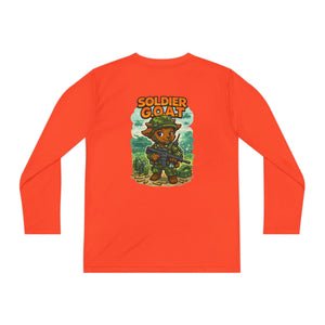 AJ The Soldier G.O.A.T - Youth Long Sleeve Competitor Tee