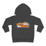 Toddler Hoodie — "Snack Boss" Cute Cartoon Pullover (Little Boss, Big Appetite)