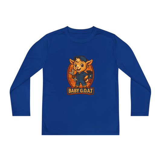 Ty The Auto Mechanic - Youth Long Sleeve Competitor Tee