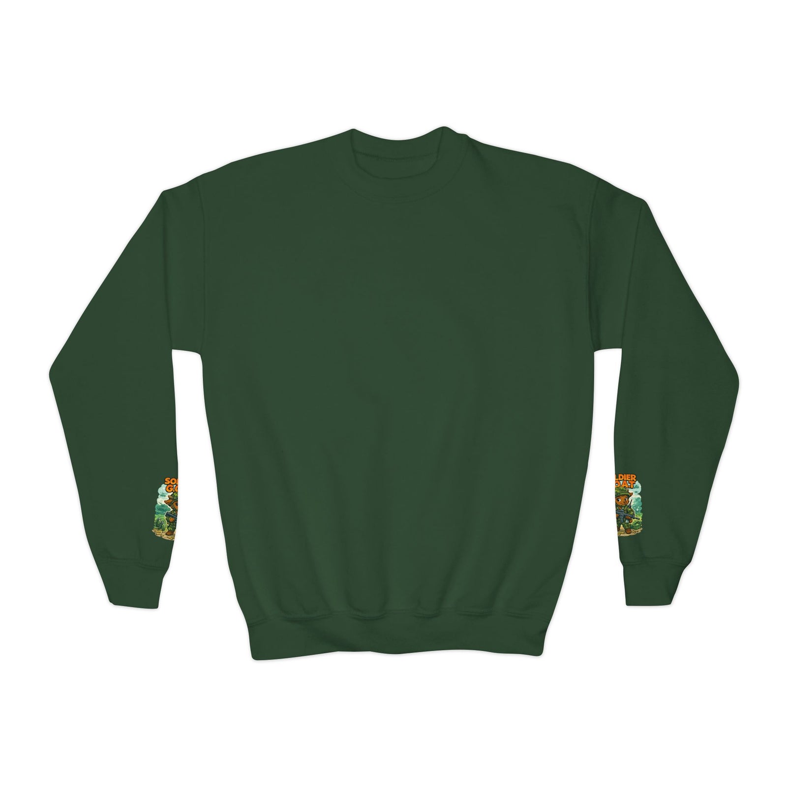 AJ The Soldier G.O.A.T - Youth Crewneck Sweatshirt