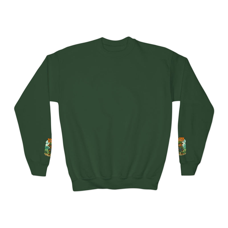 AJ The Soldier G.O.A.T - Youth Crewneck Sweatshirt