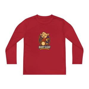 Will The Drummer - Youth Long Sleeve Competitor Tee