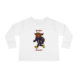 Devon The Touchdown Star In Action - Toddler Long Sleeve Tee
