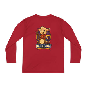 Will The Drummer - Youth Long Sleeve Competitor Tee