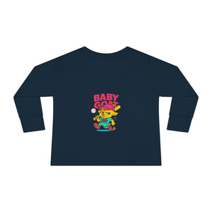 Erin The Slugger - Toddler Long Sleeve Tee