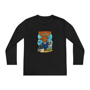 Tomas The Business G.O.A.T - Youth Long Sleeve Competitor Tee