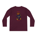 Devon The Touchdown Star In Action - Youth Long Sleeve Competitor Tee