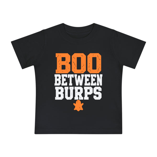 Boo Between Burps – Baby Halloween Short Sleeve T-Shirt