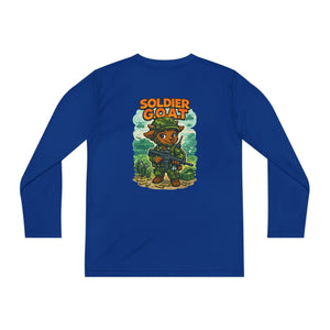 AJ The Soldier G.O.A.T - Youth Long Sleeve Competitor Tee