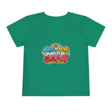 Toddler Tee — "Tiny Hooves Big Moves" The Dancing G.O.A.T Graphic