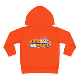 Toddler Hoodie — "Snack Boss" Cute Cartoon Pullover (Little Boss, Big Appetite)