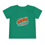 Toddler Tee — Catch Me If You Can Scooter Graphic (On The Go, Always G.O.A.T.)