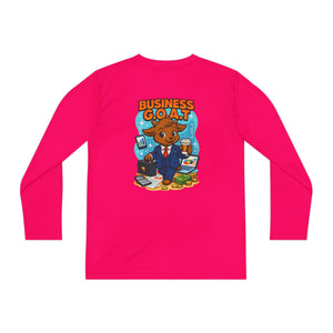 Tomas The Business G.O.A.T - Youth Long Sleeve Competitor Tee