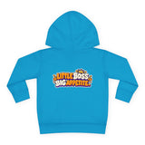 Toddler Hoodie — "Snack Boss" Cute Cartoon Pullover (Little Boss, Big Appetite)