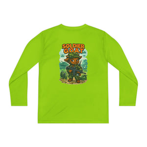 AJ The Soldier G.O.A.T - Youth Long Sleeve Competitor Tee