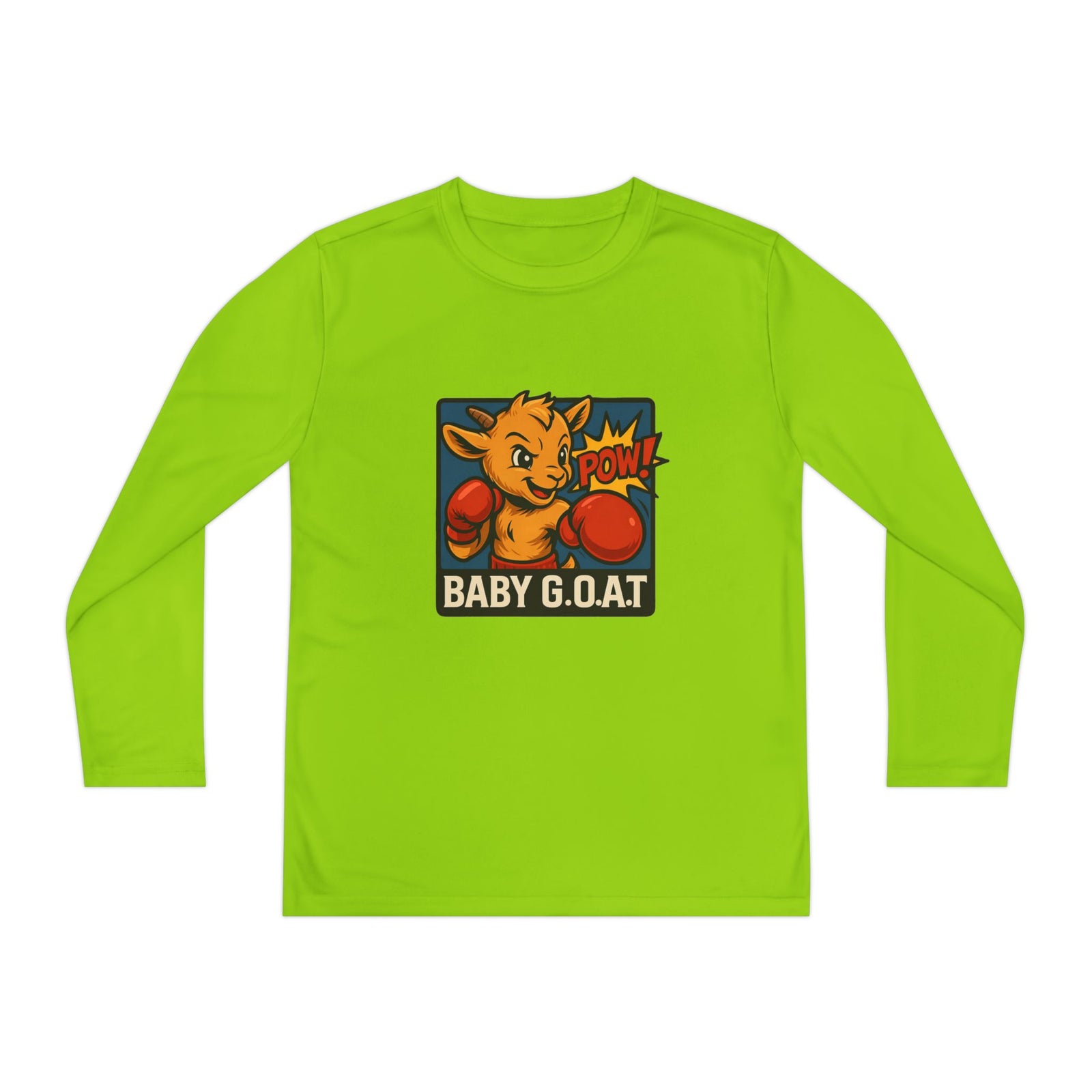Benny The Boxer - Youth Long Sleeve Competitor Tee