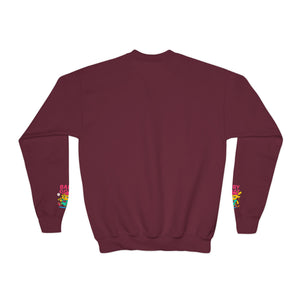 Erin The Slugger - Youth Crewneck Sweatshirt