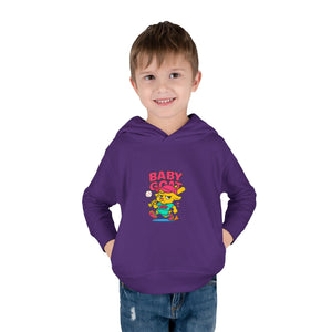 Erin The Slugger - Toddler Pullover Fleece Hoodie