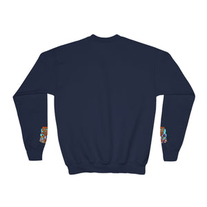 Amber The Artsy G.O.A.T - Youth Crewneck Sweatshirt
