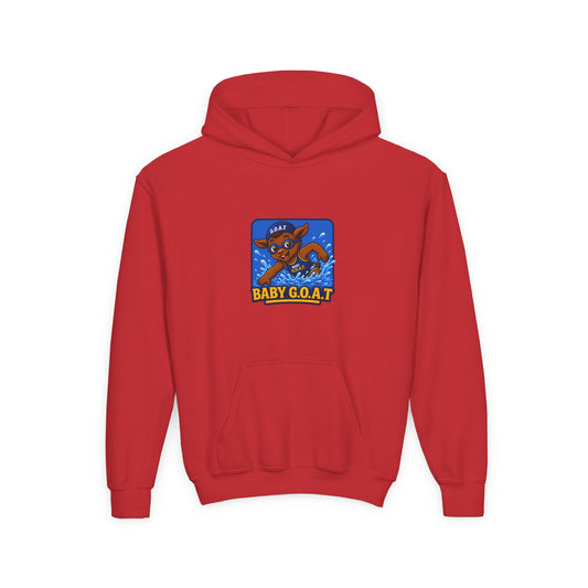 Remy The Swimmer - Youth Heavy Blend Hooded Sweatshirt