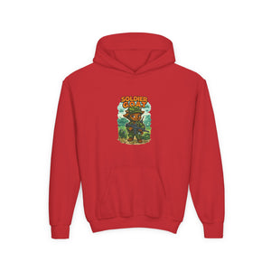 AJ The Soldier G.O.A.T - Youth Heavy Blend Hooded Sweatshirt