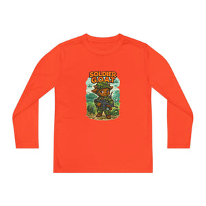 AJ The Soldier G.O.A.T - Youth Long Sleeve Competitor Tee