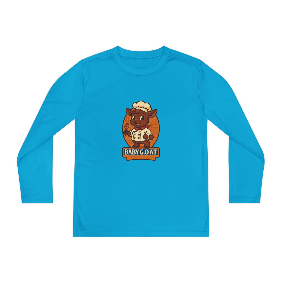 Reggie The Chef - Youth Long Sleeve Competitor Tee