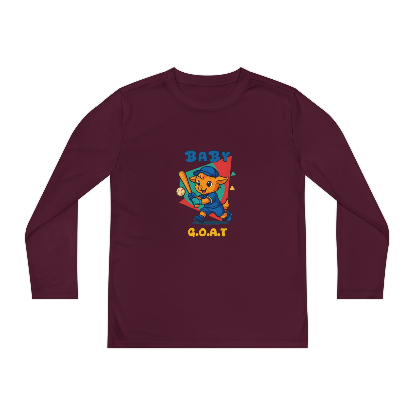 Ron The Slugger - Youth Long Sleeve Competitor Tee