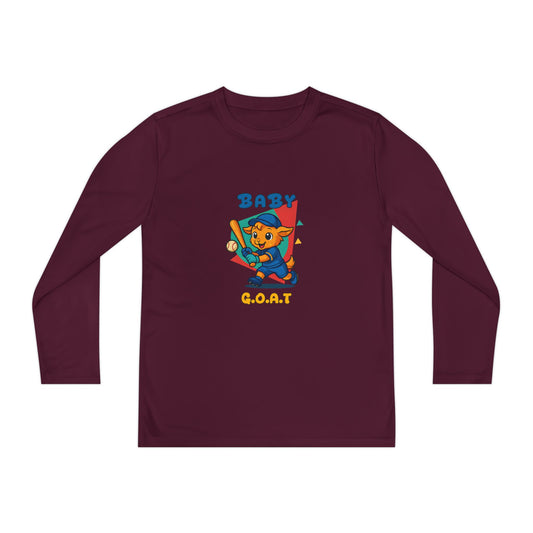 Ron The Slugger - Youth Long Sleeve Competitor Tee