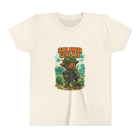 AJ The Soldier G.O.A.T - Youth Short Sleeve Tee