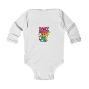 Erin The Slugger - Infant Long Sleeve Bodysuit