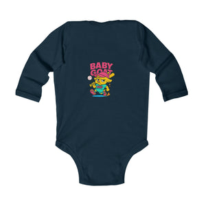 Erin The Slugger - Infant Long Sleeve Bodysuit