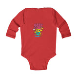 Erin The Slugger - Infant Long Sleeve Bodysuit