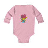 Erin The Slugger - Infant Long Sleeve Bodysuit