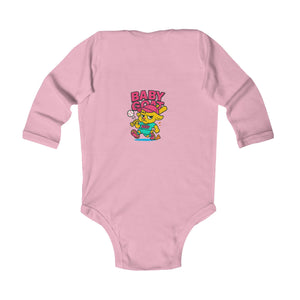 Erin The Slugger - Infant Long Sleeve Bodysuit