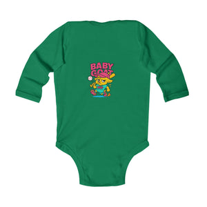 Erin The Slugger - Infant Long Sleeve Bodysuit