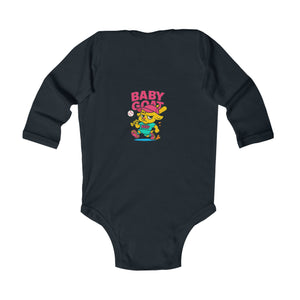 Erin The Slugger - Infant Long Sleeve Bodysuit