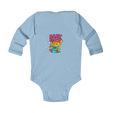 Erin The Slugger - Infant Long Sleeve Bodysuit