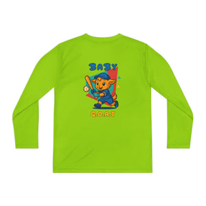 Ron The Slugger - Youth Long Sleeve Competitor Tee