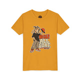 Youth T-Shirt — "No Cap All Goat" Youth Short Sleeve T-Shirt