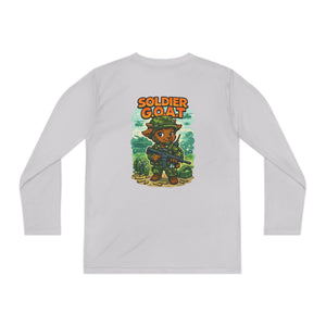 AJ The Soldier G.O.A.T - Youth Long Sleeve Competitor Tee