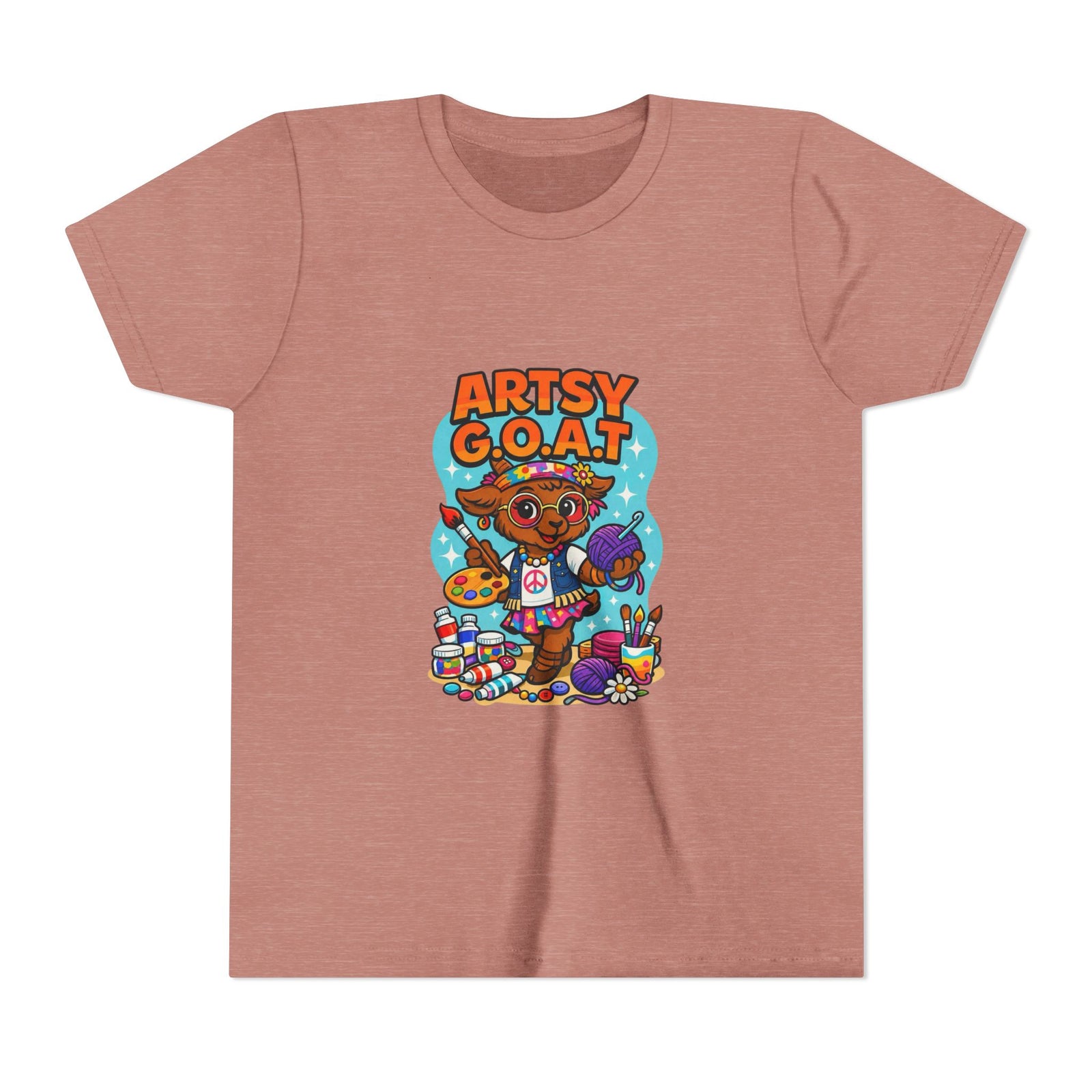Amber The Artsy G.O.A.T - Youth Short Sleeve Tee